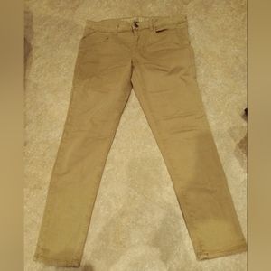 American Eagle Super Stretch 10 Short jegging tan khaki aeo sateen